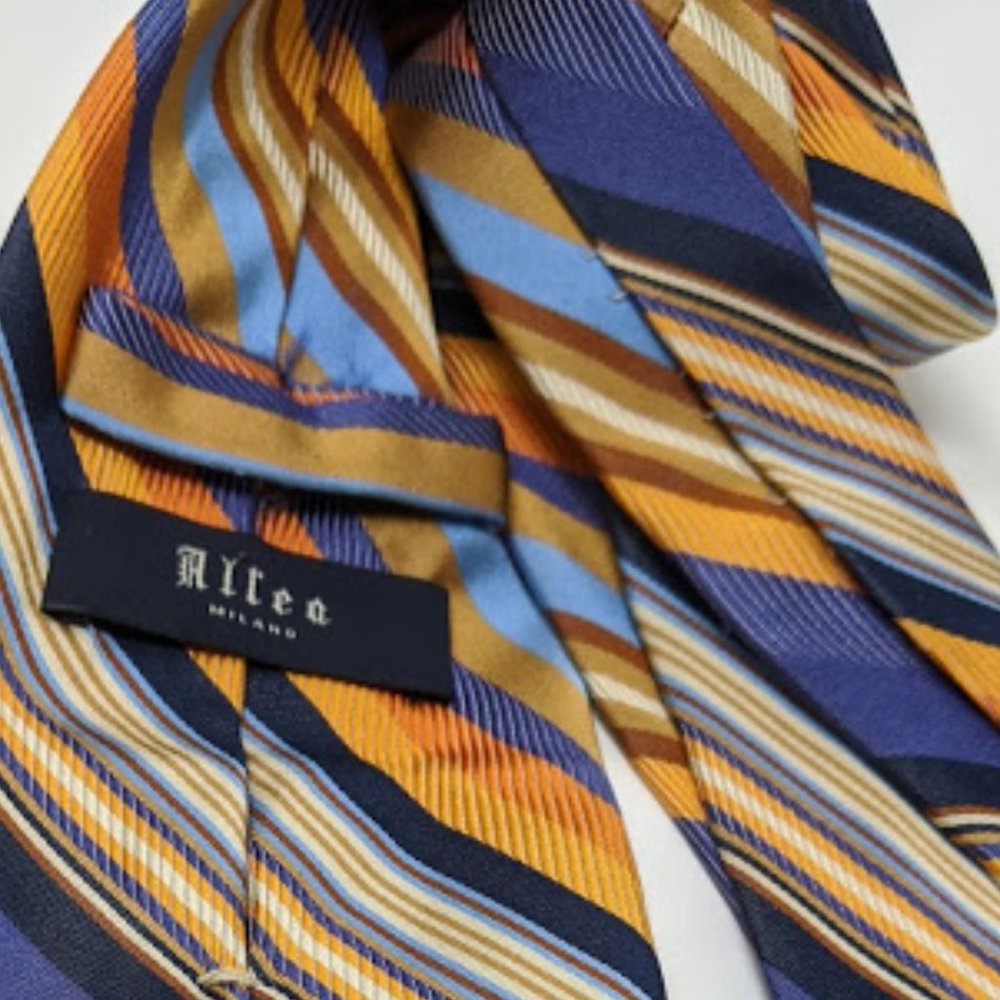 Altea Milan silk tie hand made in Italy